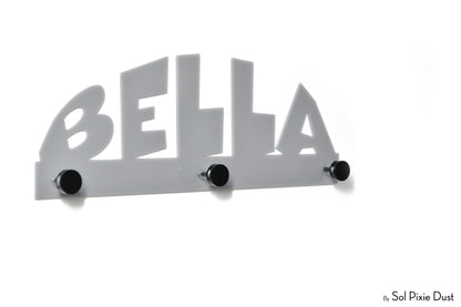 Wall Pegs and Racks - Custom Wall Hook Name