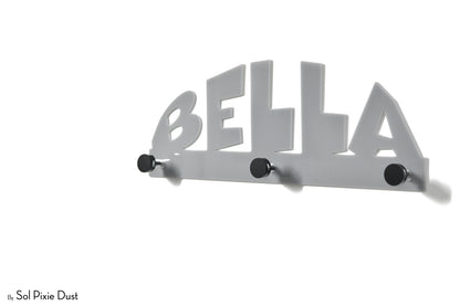 Wall Pegs and Racks - Custom Wall Hook Name