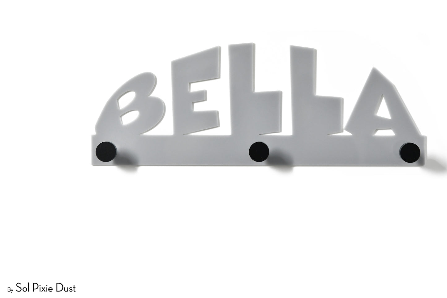 Wall Pegs and Racks - Custom Wall Hook Name