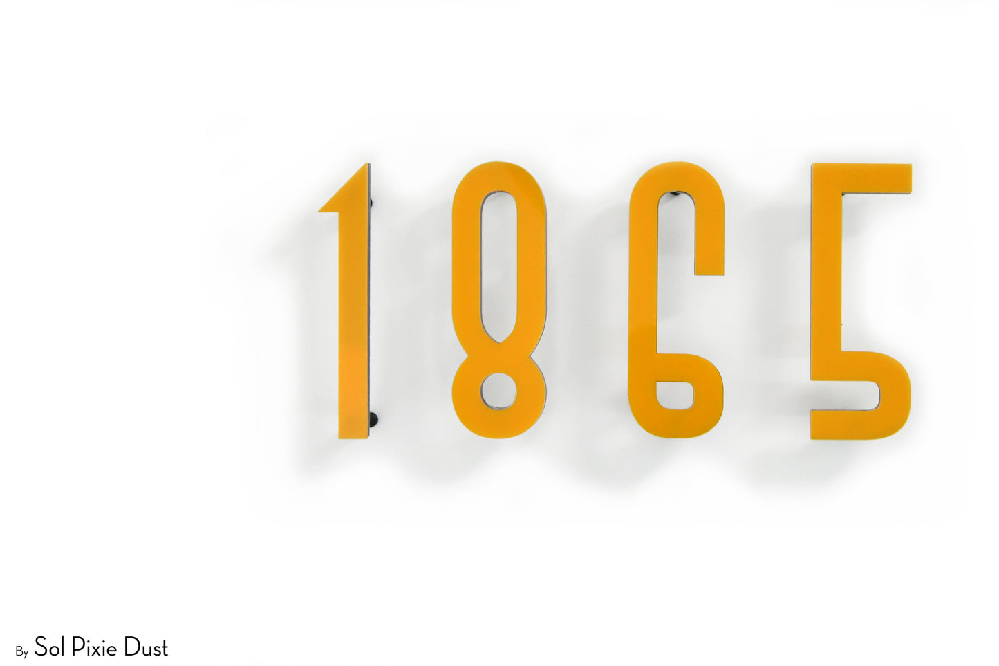Modern House Numbers – Acrylic & Alucobond (ACP)