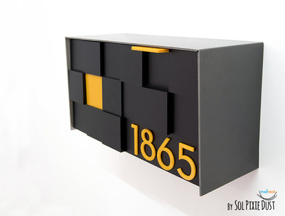 Modern Wall Mounted Mailbox Type 3