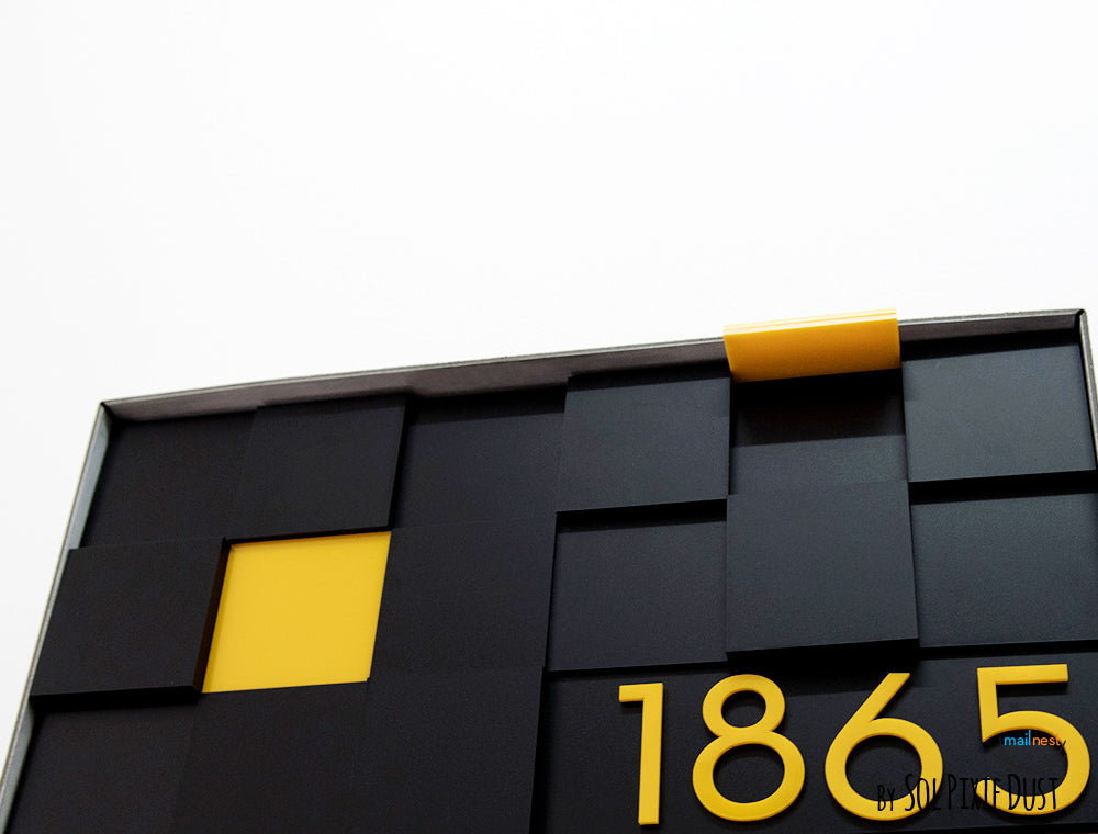 Modern Wall Mounted Mailbox Type 3