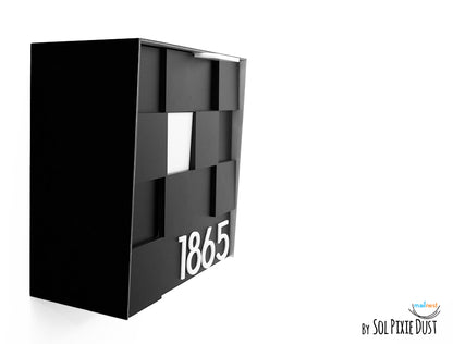 Type 1 - Wall Mounted Mailbox with Custom Door Styles & Body Colors