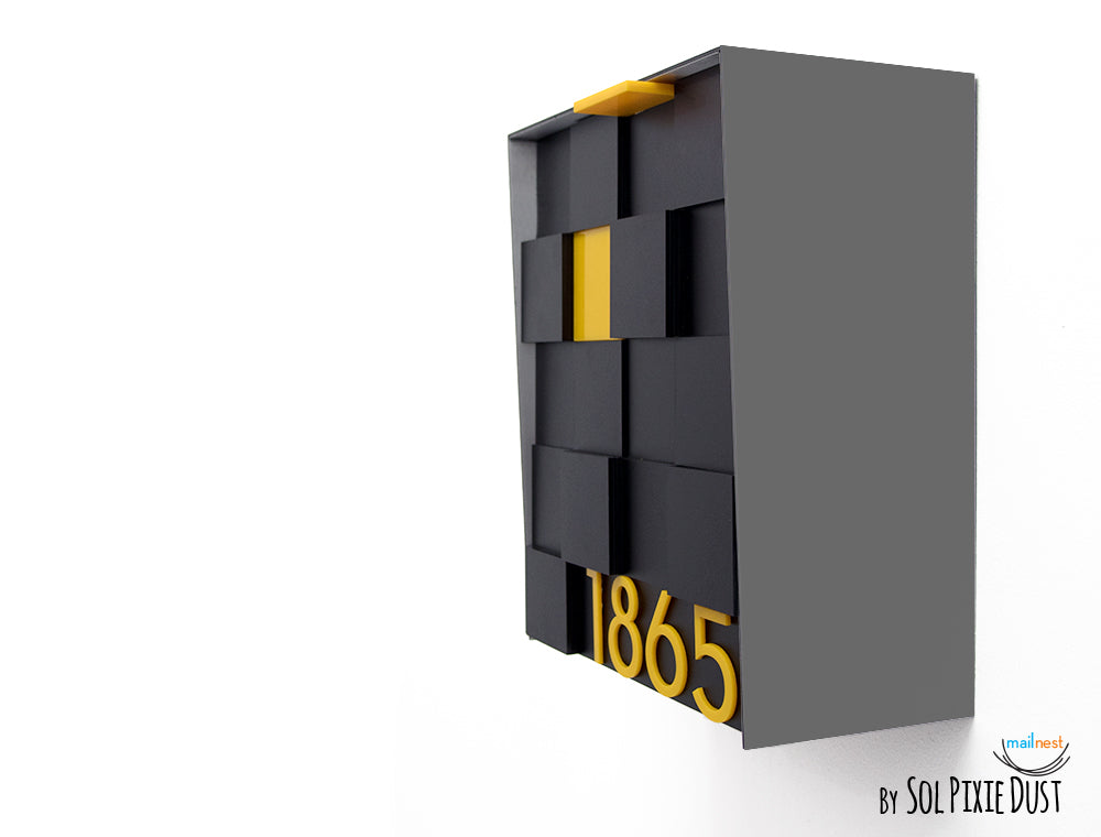 Modern Wall Mounted Mailbox Type 2