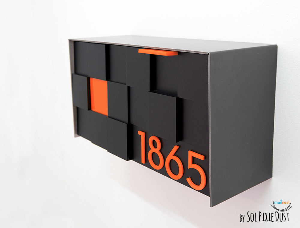 Modern Wall Mounted Mailbox Type 3