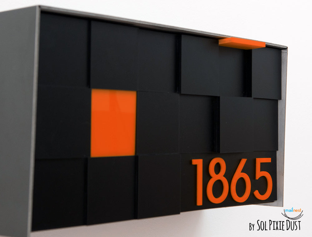 Modern Wall Mounted Mailbox Type 3