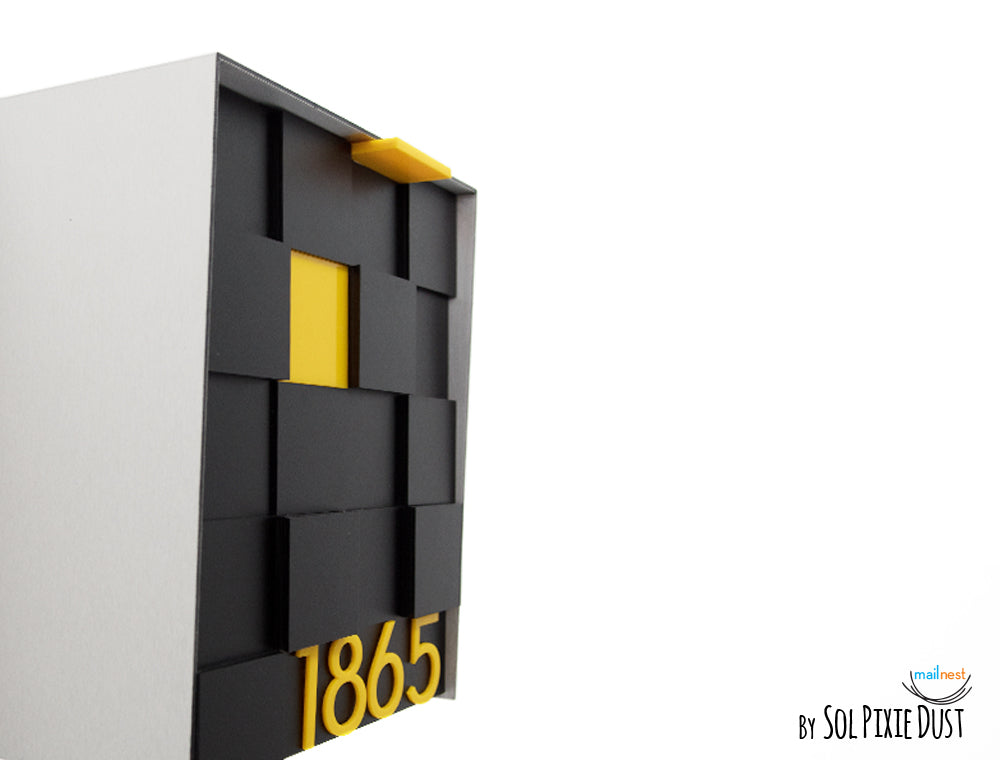 Modern Wall Mounted Mailbox Type 2