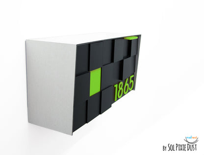 Modern Wall Mounted Mailbox Type 3