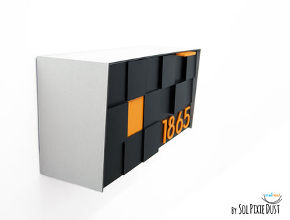 Modern Wall Mounted Mailbox Type 3