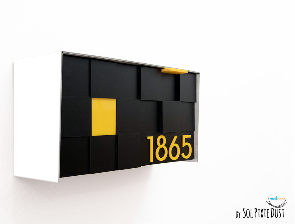 Modern Wall Mounted Mailbox Type 3