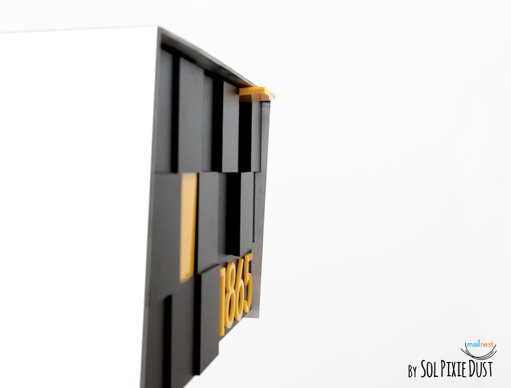 Modern Wall Mounted Mailbox Type 3