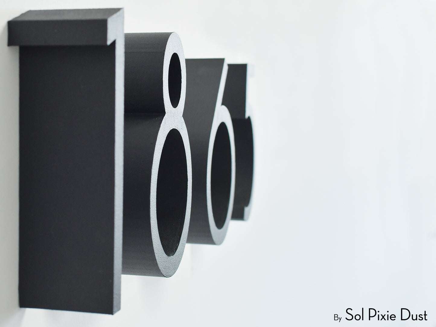 Minimal Extrude – Modern 3D House Numbers