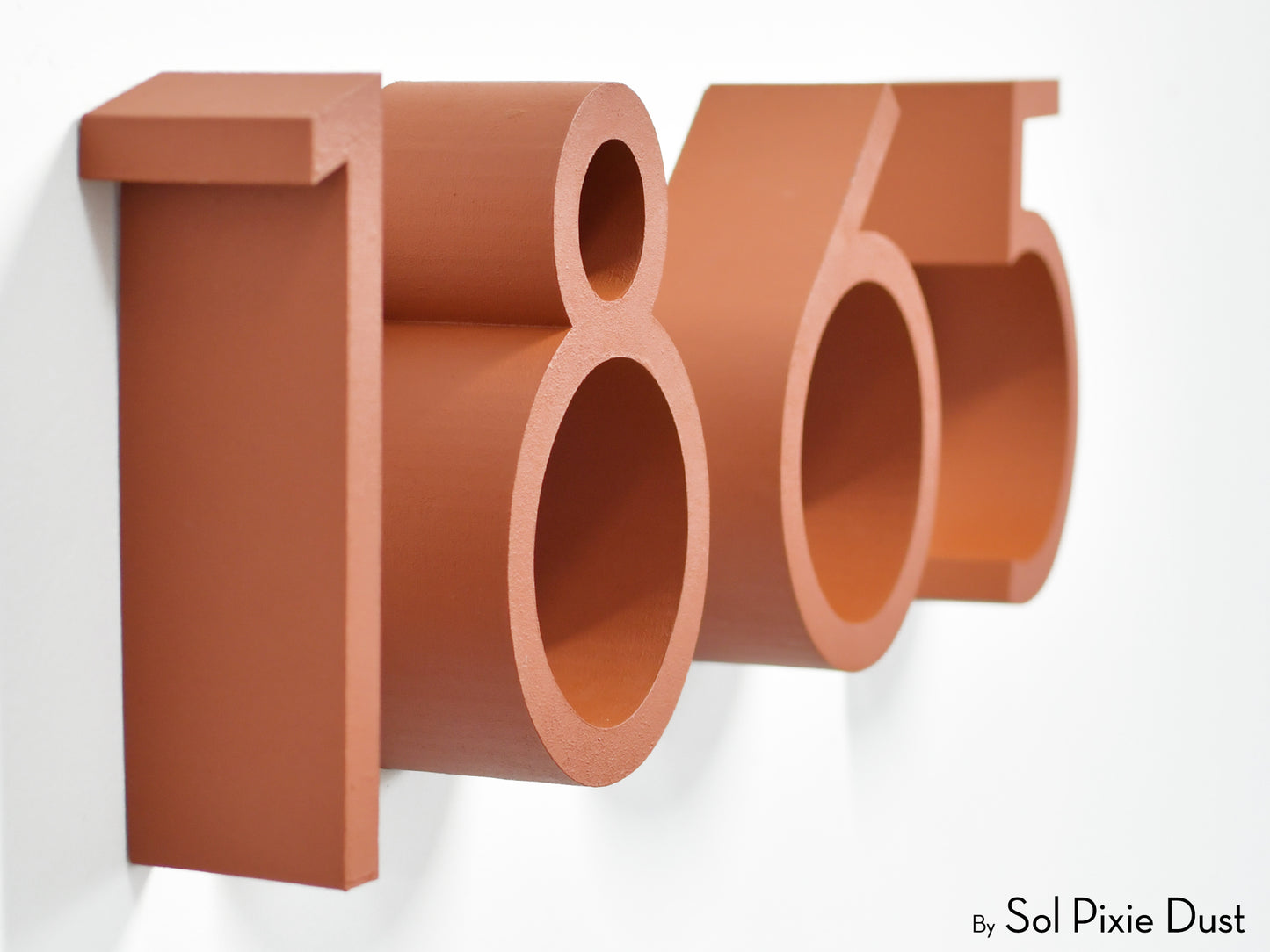 Minimal Extrude – Modern 3D House Numbers