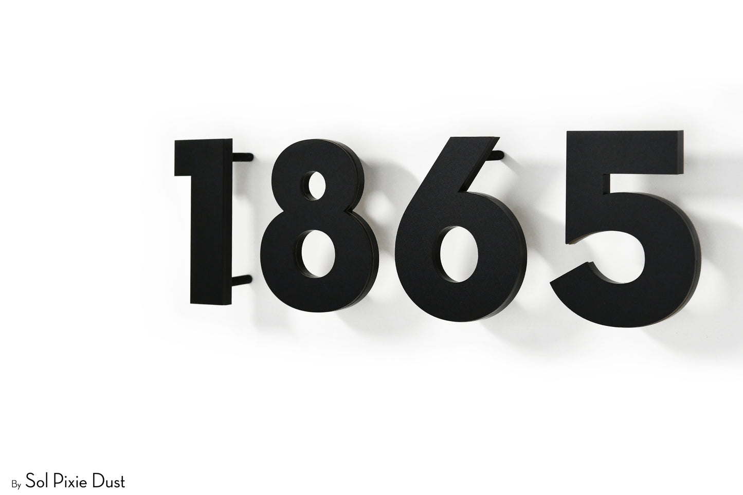 Modern House Numbers – Acrylic & Alucobond (ACP)