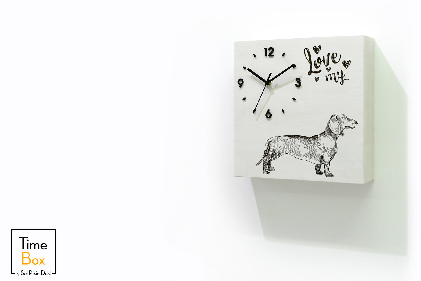 Time Box Modern Cuckoo Bird.  Cuckoo and Pendulum Wall Clock