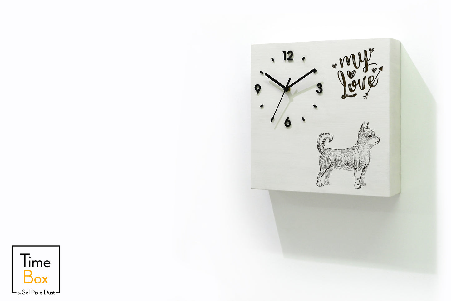Time Box Modern Cuckoo Bird.  Cuckoo and Pendulum Wall Clock