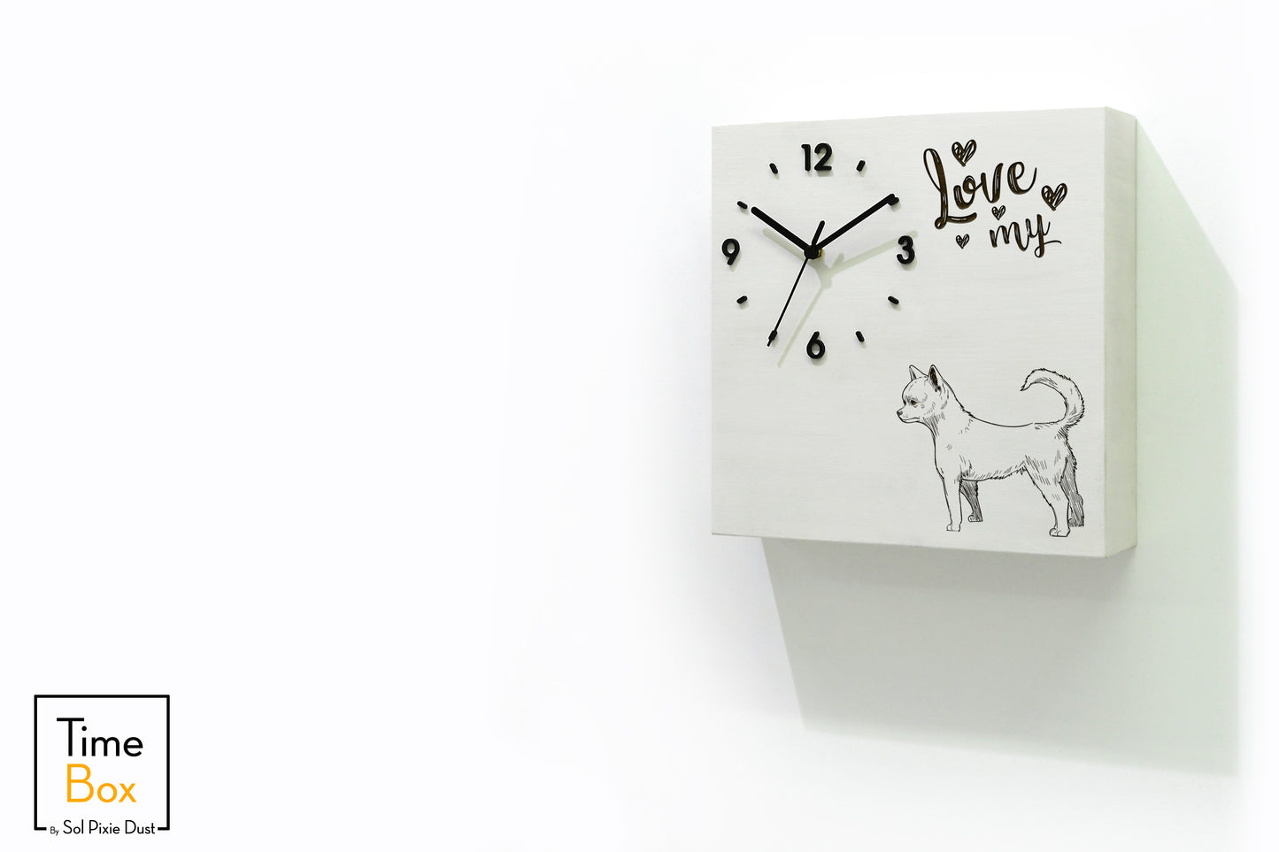 Time Box Modern Cuckoo Bird.  Cuckoo and Pendulum Wall Clock