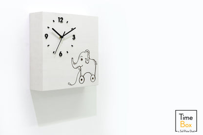 Time Box Modern Cuckoo Bird.  Cuckoo and Pendulum Wall Clock