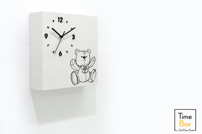 Time Box Modern Cuckoo Bird.  Cuckoo and Pendulum Wall Clock