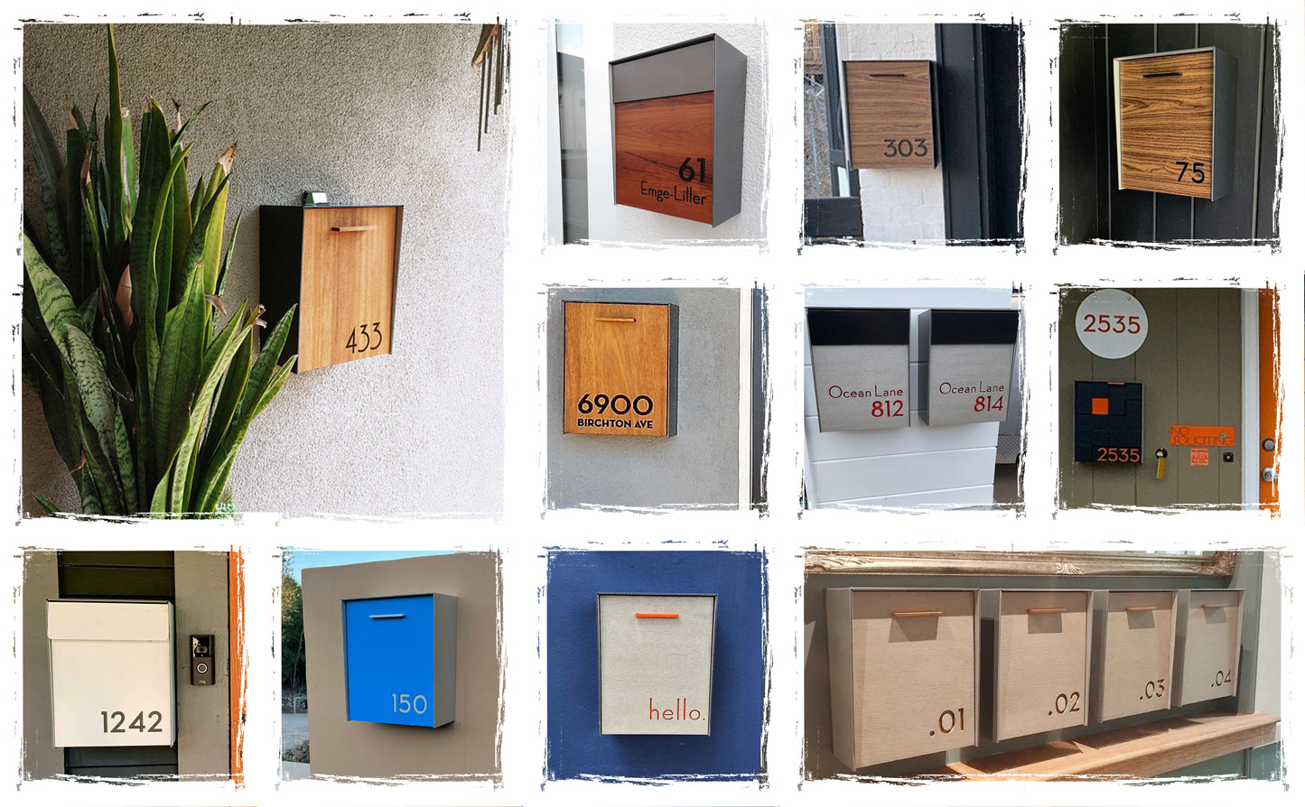 Modern Wall Mounted Mailbox Type 2