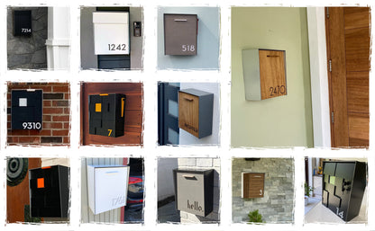 Modern Wall Mounted Mailbox Type 2