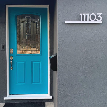 Underline House Numbers - LED Signs with Name / Address