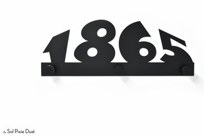 Wall Pegs and Racks - Custom Wall Hook Name