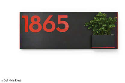 Hollow Aluminum Address Plaques - LED Signs