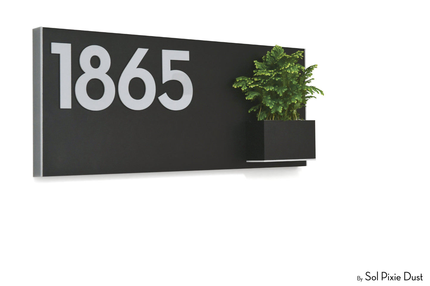 Hollow Aluminum Address Plaques - LED Signs