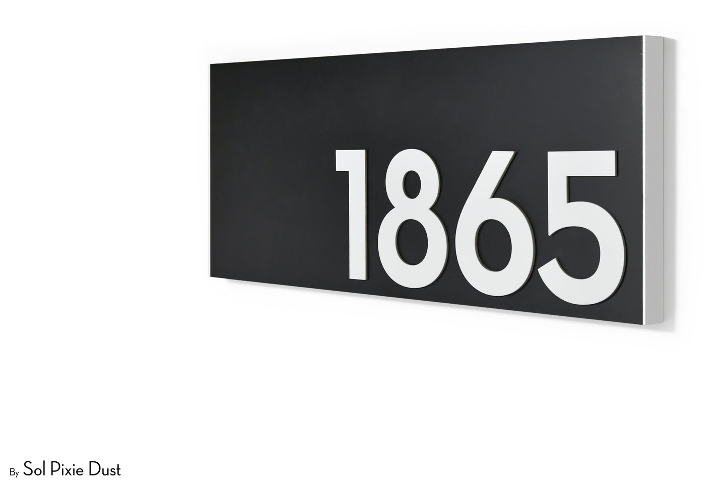 Hollow Aluminum Address Plaques - LED Signs