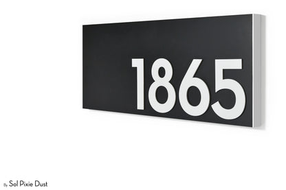 Hollow Aluminum Address Plaques - LED Signs