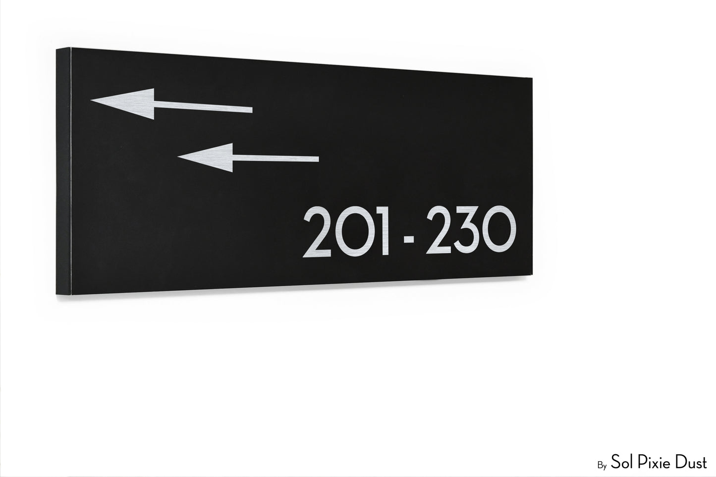 Hollow Aluminum Address Plaques - LED Signs