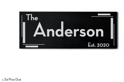 Hollow Aluminum Address Plaques - LED Signs