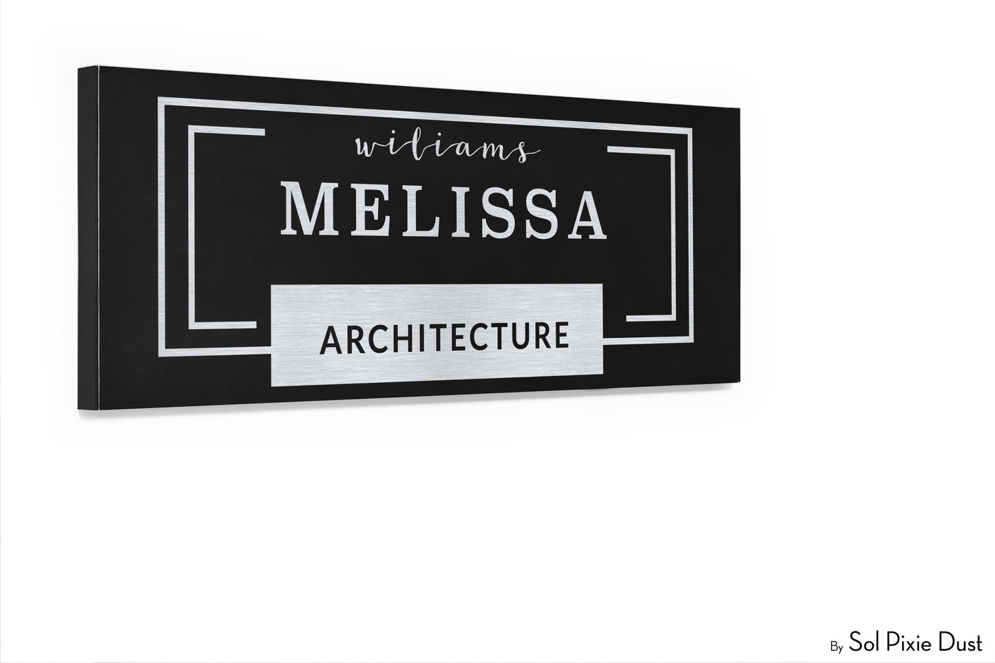 Hollow Aluminum Address Plaques - LED Signs