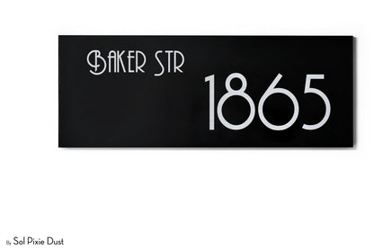 Hollow Aluminum Address Plaques - LED Signs
