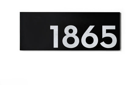 Hollow Aluminum Address Plaques - LED Signs