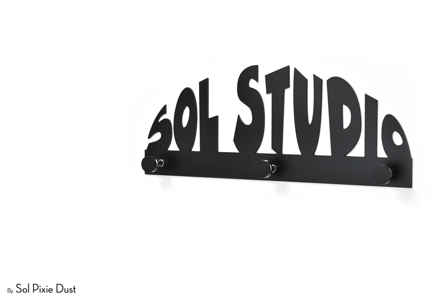 Wall Pegs and Racks - Custom Wall Hook Name