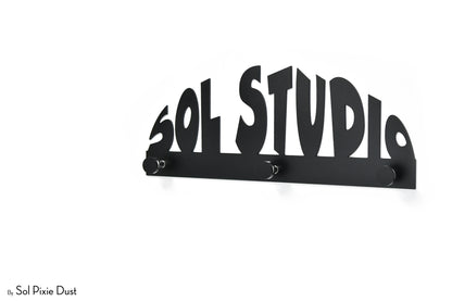 Wall Pegs and Racks - Custom Wall Hook Name