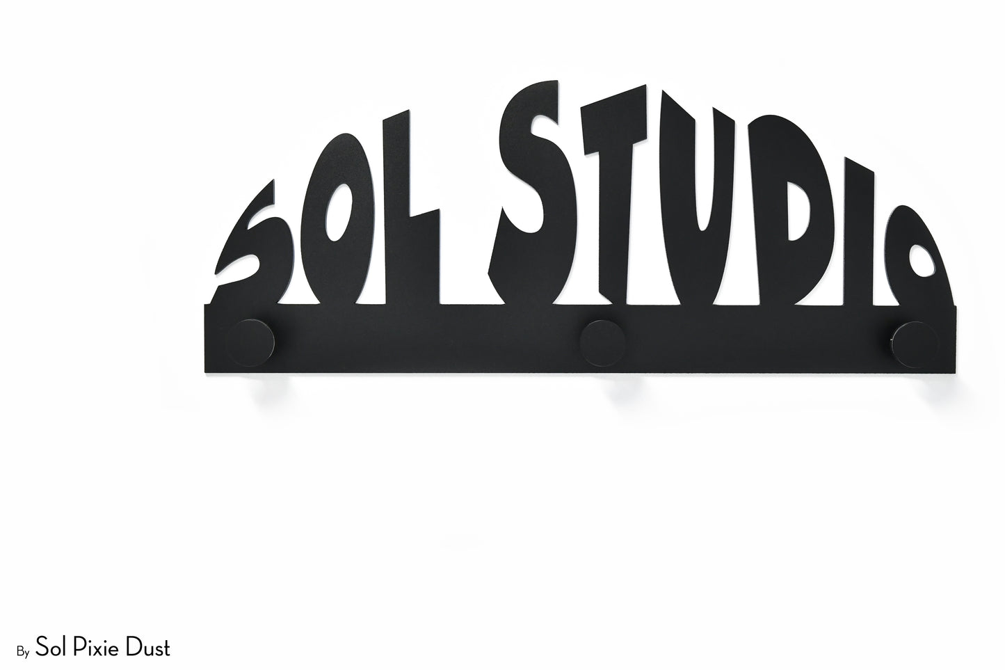 Wall Pegs and Racks - Custom Wall Hook Name