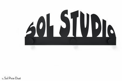 Wall Pegs and Racks - Custom Wall Hook Name