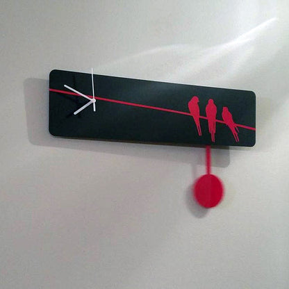 Three little birds - Pendulum Wall Clock