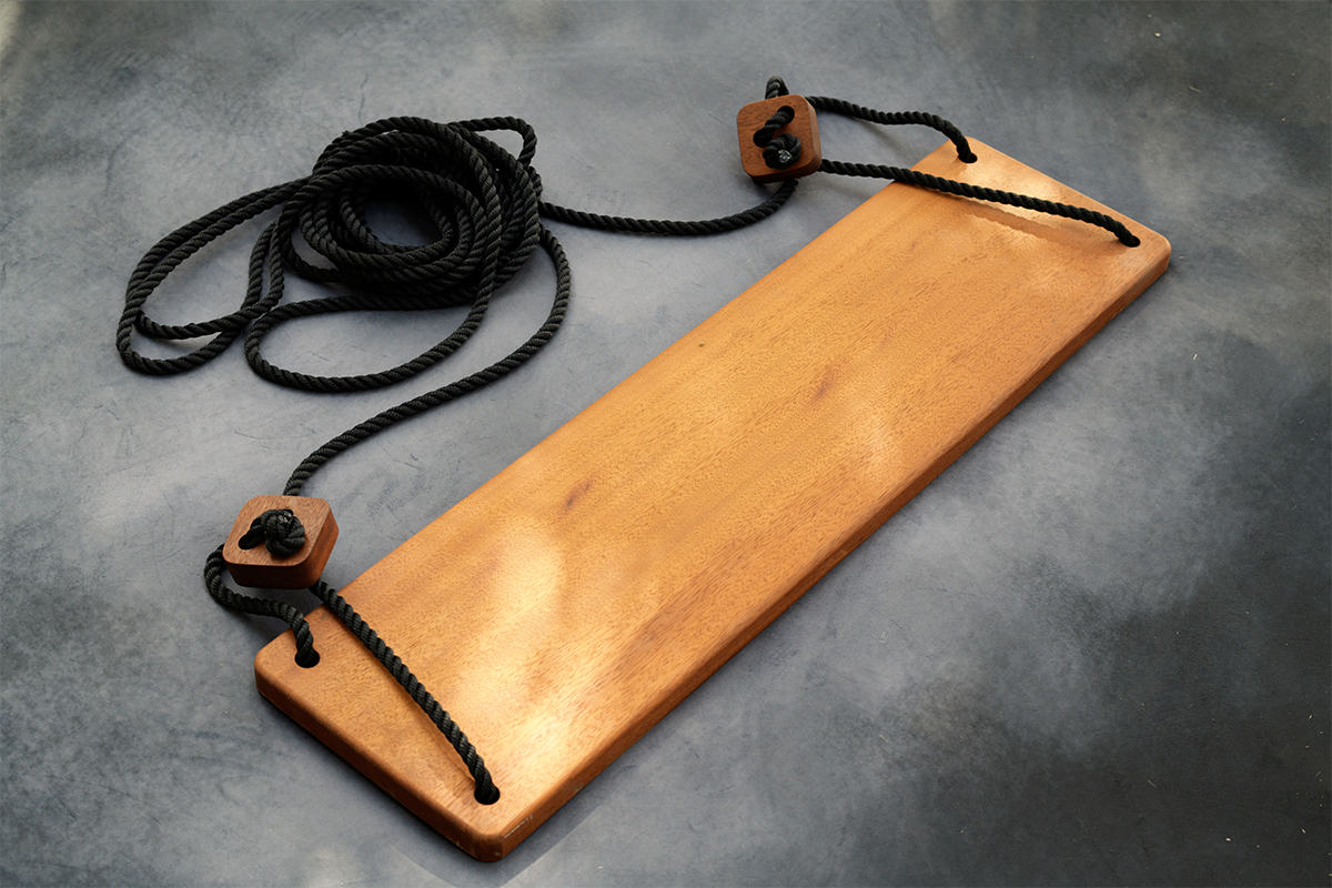 Wooden Rope Swing