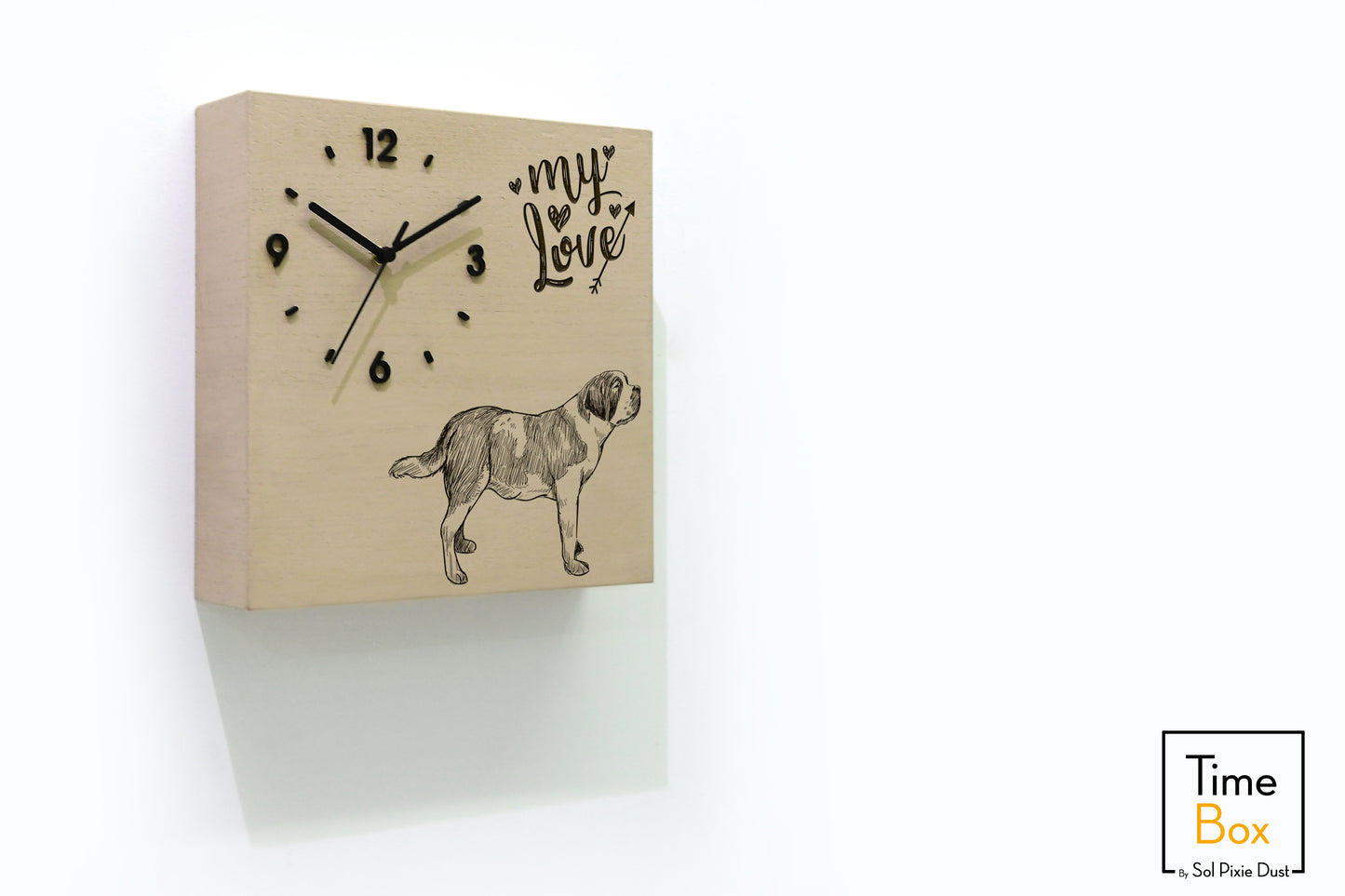 Time Box Modern Cuckoo Bird.  Cuckoo and Pendulum Wall Clock