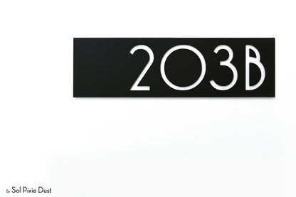 Acrylic Address Plaque - Signs