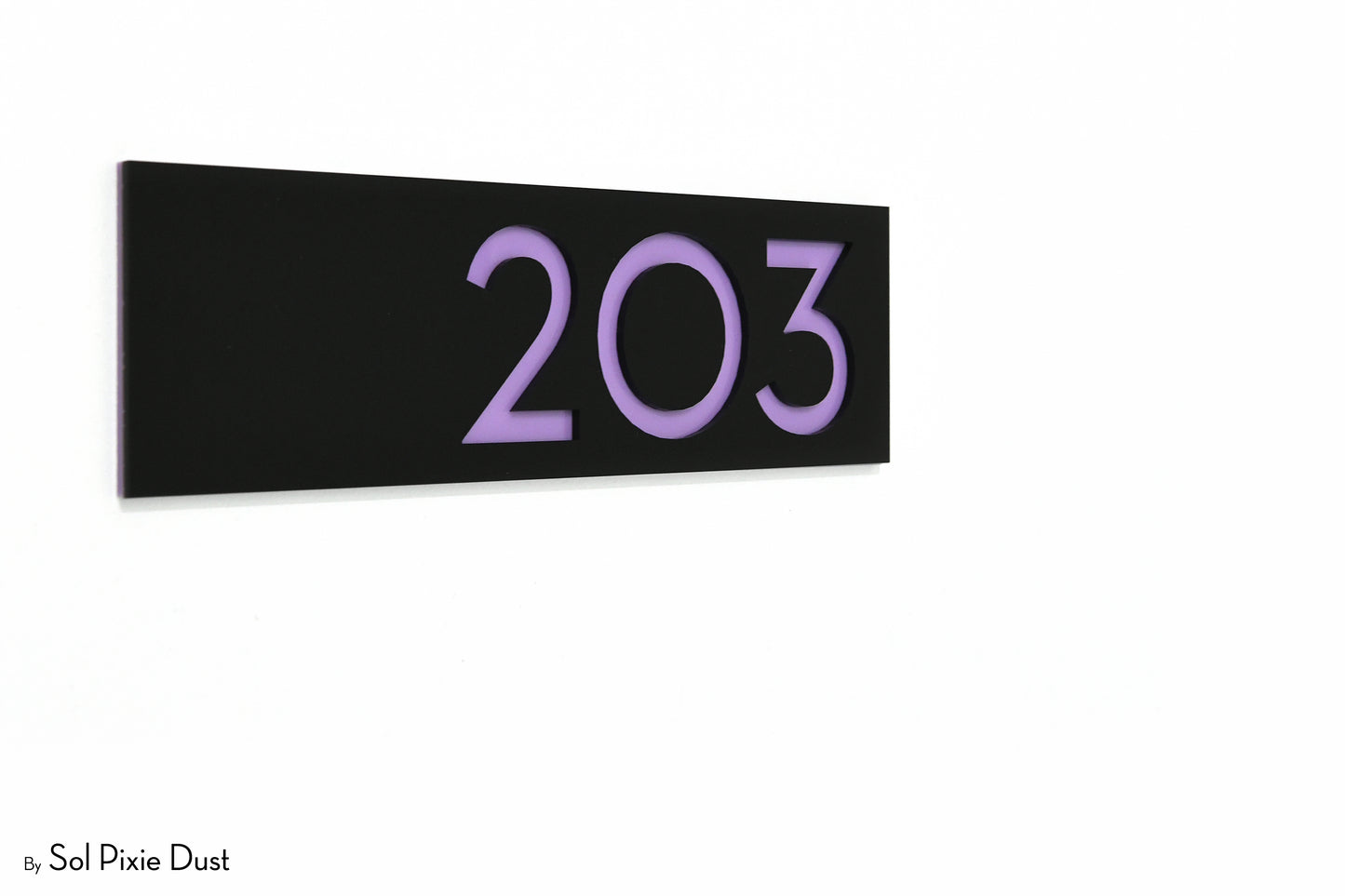 Acrylic Address Plaque - Signs