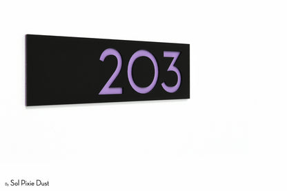 Acrylic Address Plaque - Signs