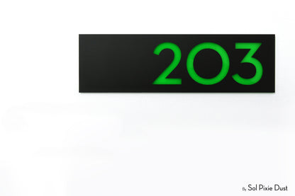 Acrylic Address Plaque - Signs