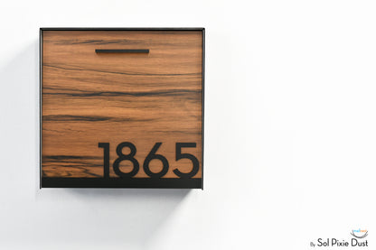 Type 1 - Wall Mounted Mailbox with Custom Door Styles & Body Colors