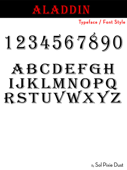 Acrylic Address Plaque - Signs ( Font Options )