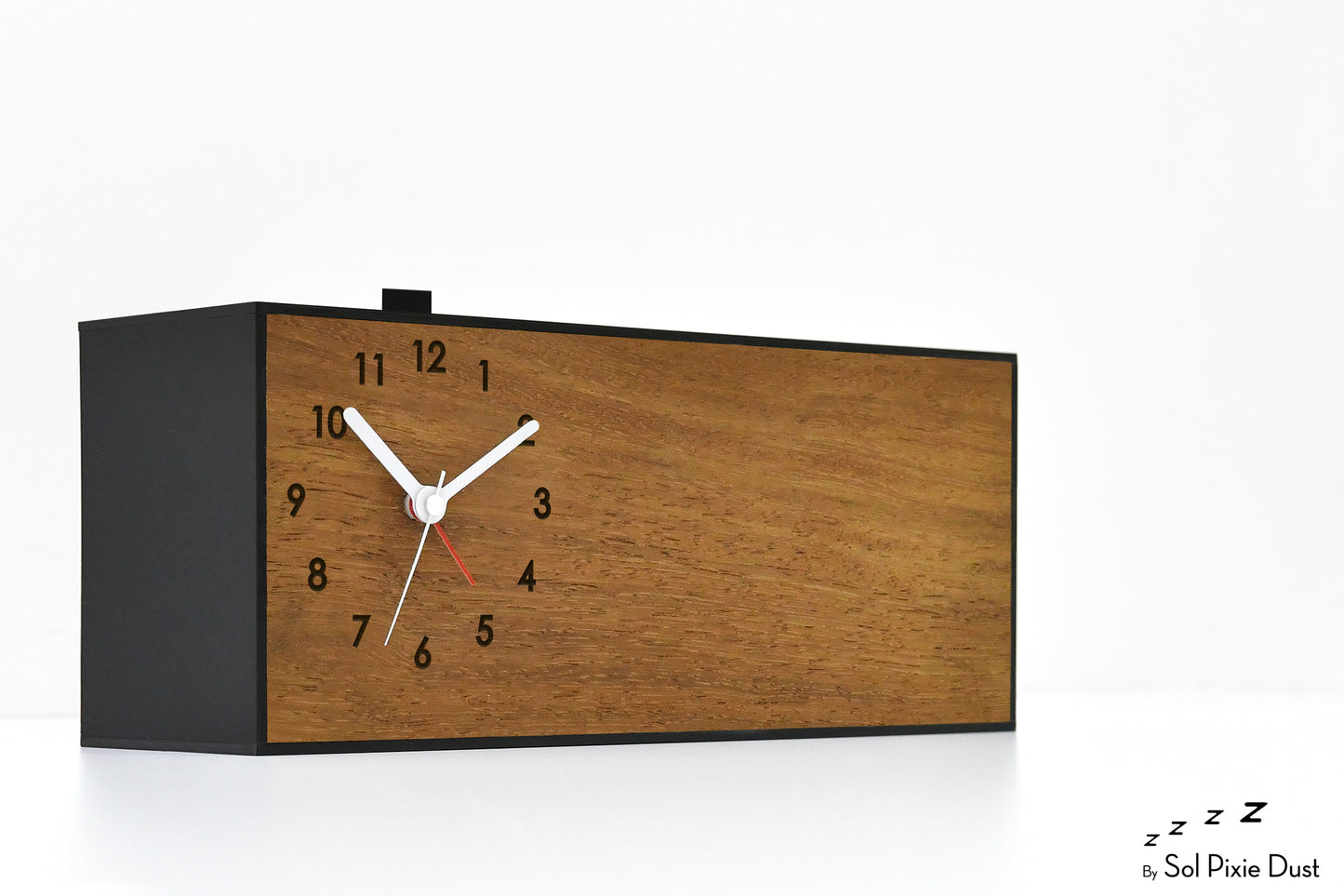Alarm Clocks - Laser Engraved No Ticking - Table Desk Clock